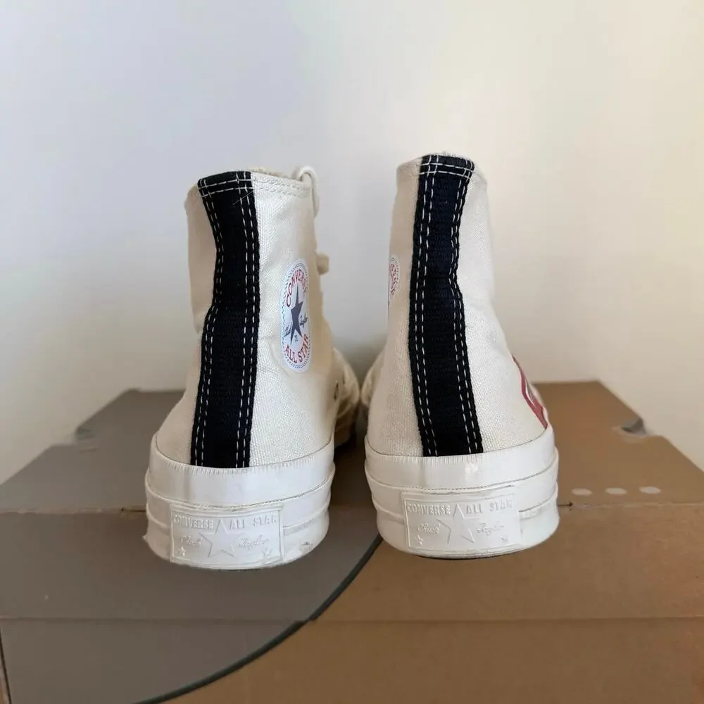 Comme des Garçons play x Converse no cancellations